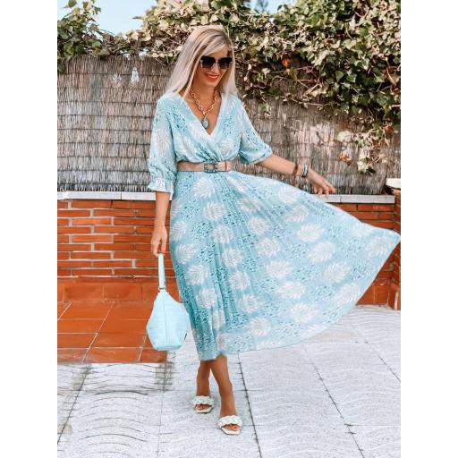 Vestido Plisado June (Ref.3306)