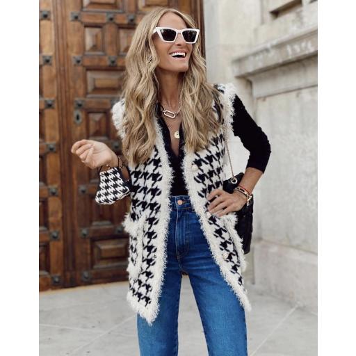 Chaleco Punto Tweed (Ref.4249)