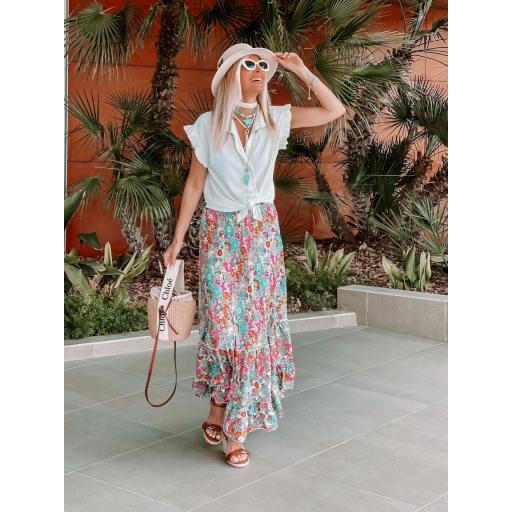 Blusa Volantes Crepe (Ref.5546) [1]