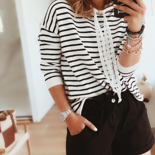 Jersey Navy Black (Ref.4164)