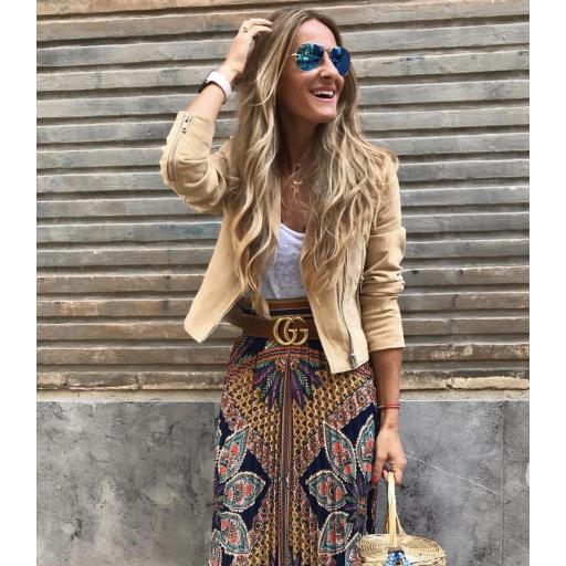 Falda Plisada Flor (Ref. 1690) [2]