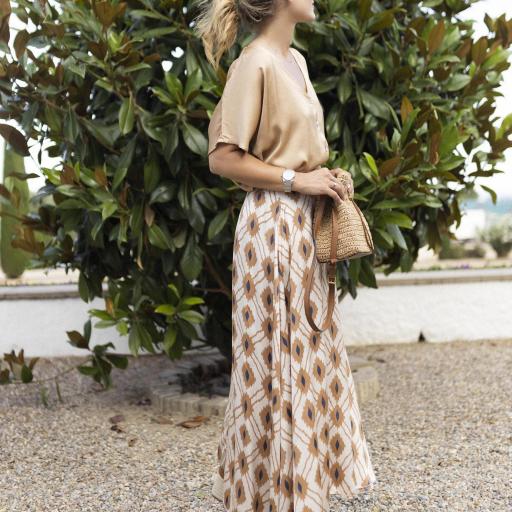 Falda Satin Geometric (Ref.6259) [5]