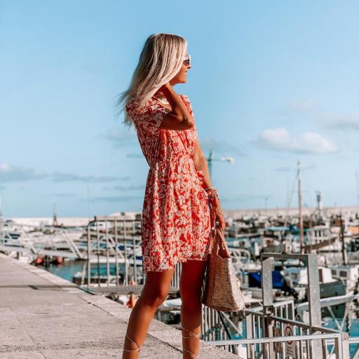 Vestido Red & Golden (Ref.4162) [3]