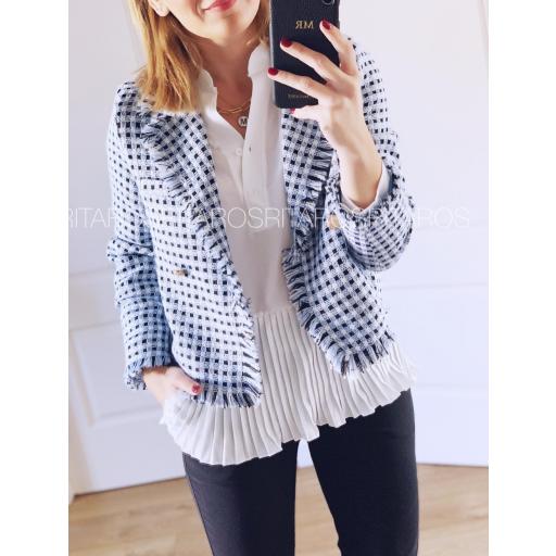 Blusa Gasa Pliegues (Ref. 1849) [1]