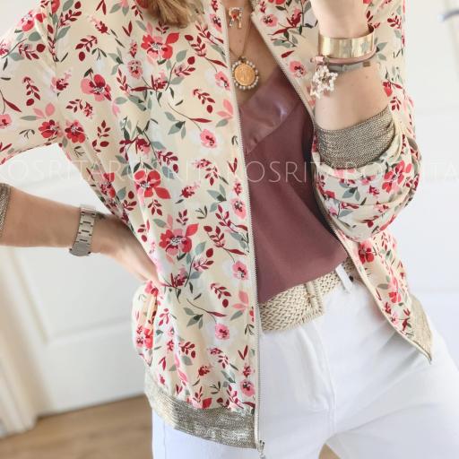 Bomber Pink Flowers (Ref.3211) [2]