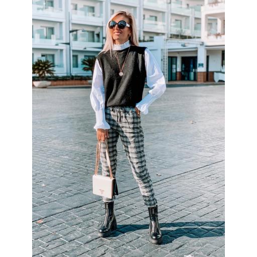 Pantalón Baggy Black & White (Ref.4354)