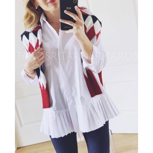 Camisa Plisada (Ref.3112)
