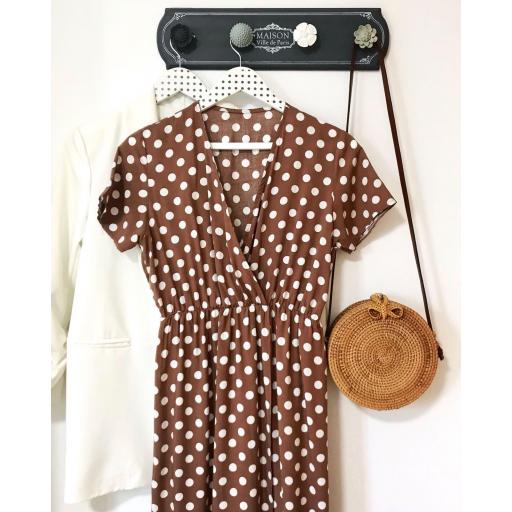 Vestido Lunares Camel (Ref. 1384) [3]