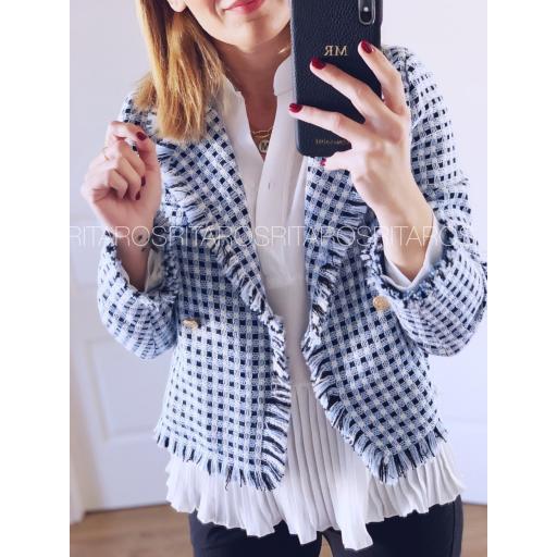 Blusa Gasa Pliegues (Ref. 1849) [3]