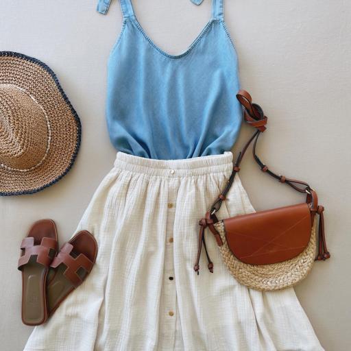 Blusa Lazos Denim (Ref.4112) [3]