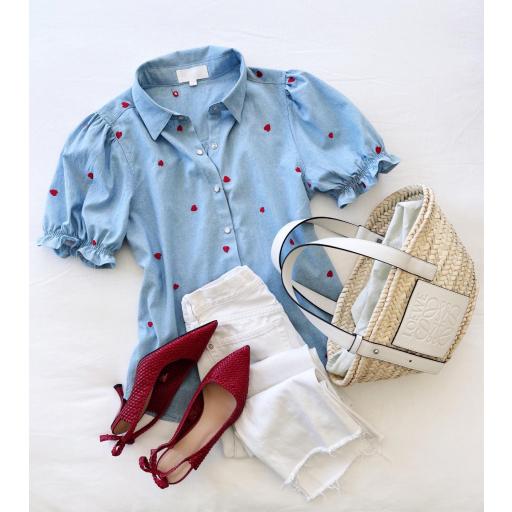 Blusa Blue & Red Hearts (Ref.5533) [1]