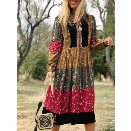 Vestido Patchwork (Ref. 1635) [1]