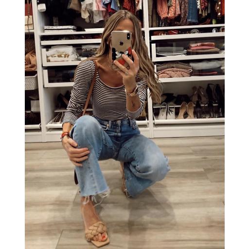 Camiseta Fluída Navy Chic (Ref.3283)