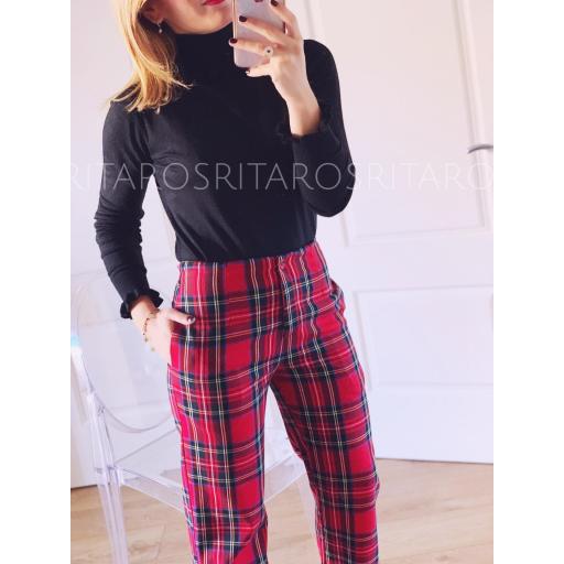 Pantalón Palazzo Tartán (Ref.1888)
