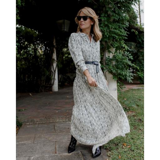 Maxi Vestido Camisero (Ref.4227)