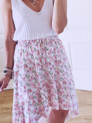 Falda Pink Flowers  (Ref.2228) [2]