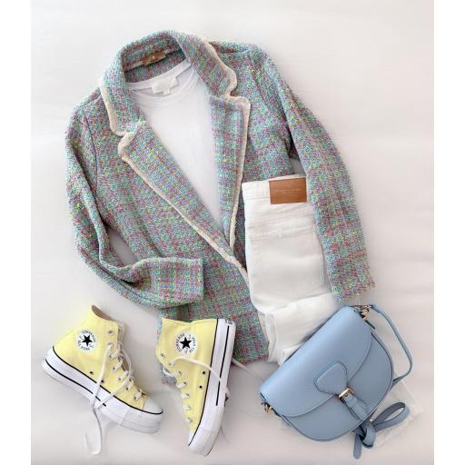 Blazer Yellow & Blue Tweed (Ref.5439)