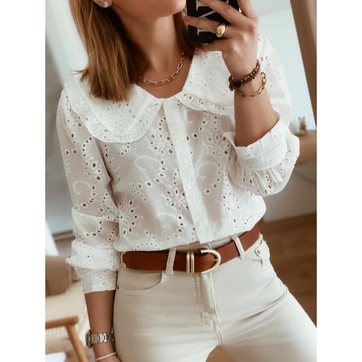 Camisa White Embrodery (Ref. 5402)