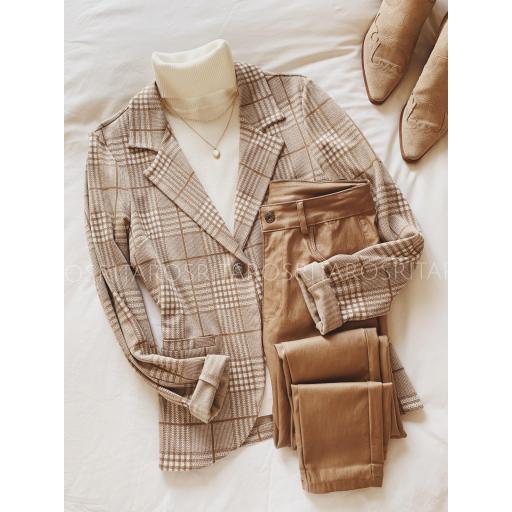 Americana Cuadro Camel (Ref.3137) [1]