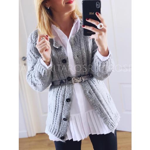 Cinturón Serpiente Gris (Ref.1910) [1]