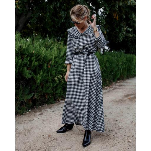 Vestido Vichy Largo (Ref.4272)