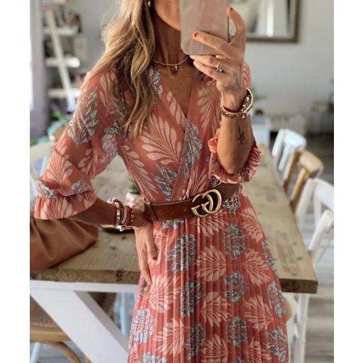 Vestido Plisado Abril (Ref.3268) [1]