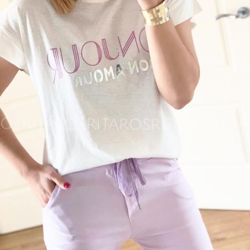 Camiseta Bonjour (Ref.3173)