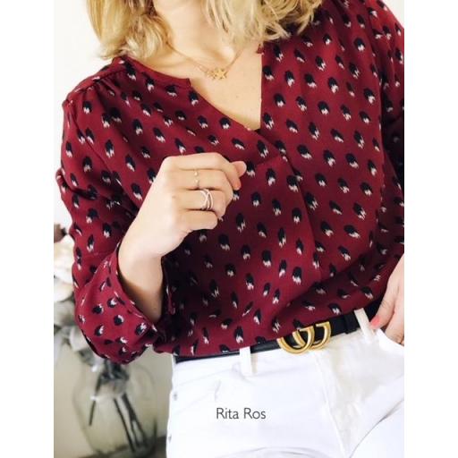 Blusa Gasa Estampada (Ref. 1067) [2]