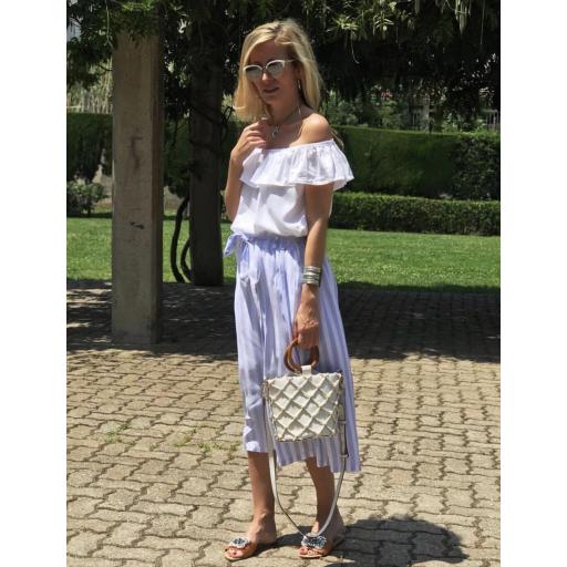 Falda Midi Rayas (Ref. 1463)