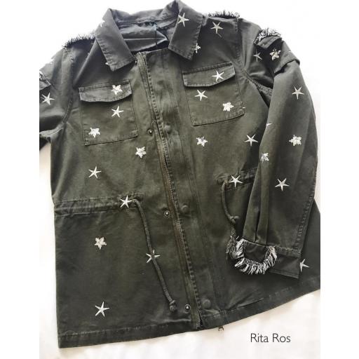 Parka Estrellas Lentejuelas (Ref. 1009)