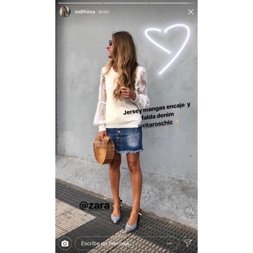 Jersey Mangas Encaje (Ref. 1015) [1]