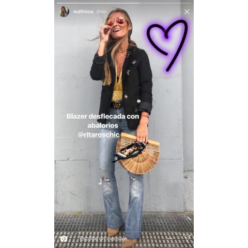 Chaqueta Tweed Abalorios (Ref.1024) [1]