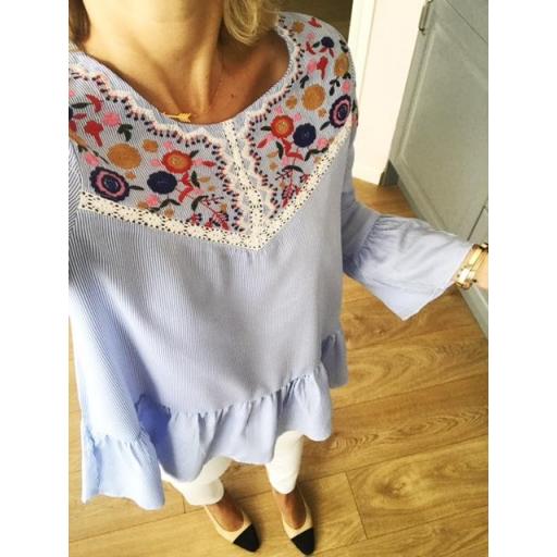 Blusa Milrayas Bordada (Ref. 1026) [1]