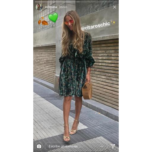 Vestido Cruzado Terciopelo (ref. 1038) [2]