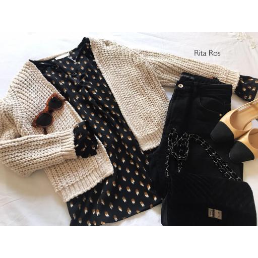 Chaqueta Abierta Chenilla  (Ref. 1066) [1]