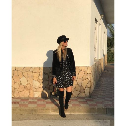 Vestido Corto Cruzado STARS (Ref. 1076) [3]