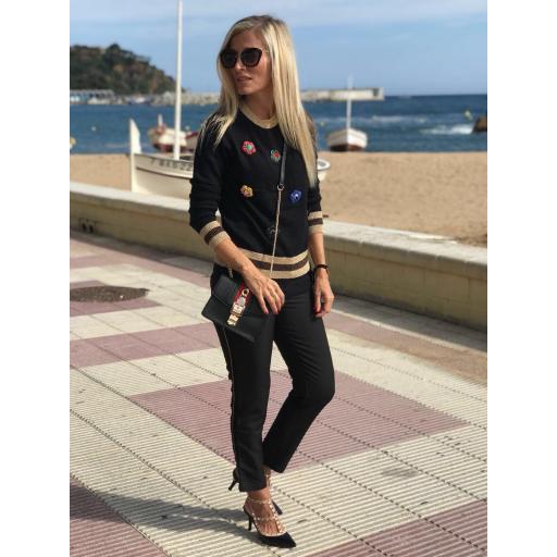 Pantalón Raya Dorada (Ref. 1090) [3]