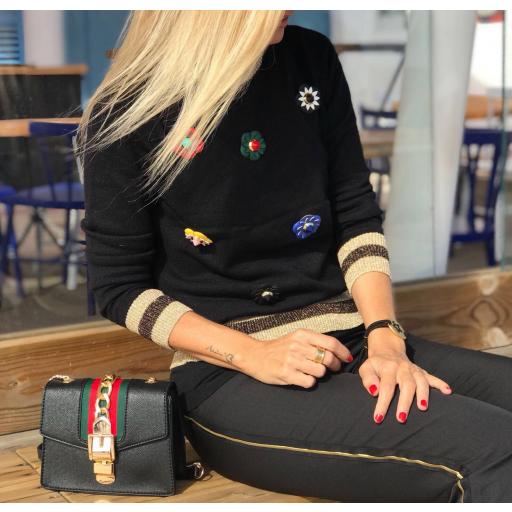 Pantalón Raya Dorada (Ref. 1090) [2]