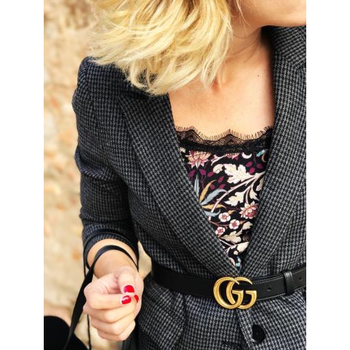 Vestido Lencero Estampado Flores (Ref. 1084-B) [2]