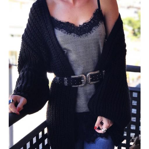 Chaqueta Punto Manga Abullonada (Ref. 1086-B) [1]