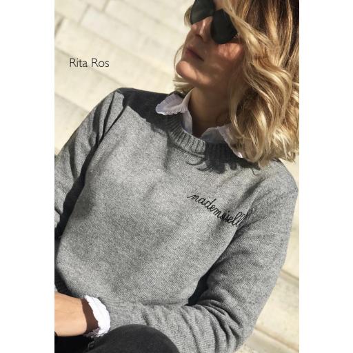 Blusa Blanca Volantitos Manga y Cuello (Ref. 1093-B) [2]