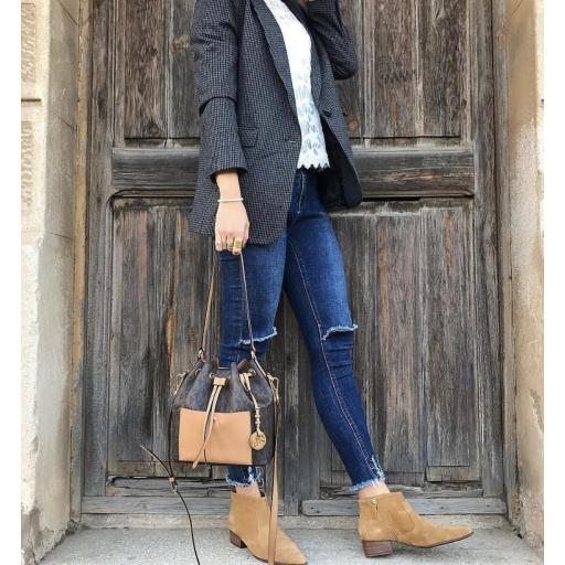 Americana Cuadro Vichy Negro y Gris (Ref.1081-B) [0]