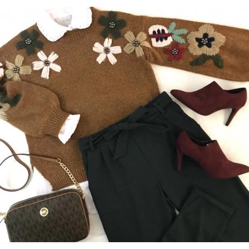 Jersey Mangas Bordadas y Pedrería (Ref. 1133) [2]