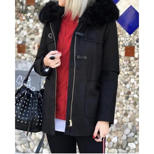 Abrigo Paño Capucha (Ref. 1128)