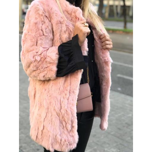 Abrigo Pelo Natural Manga Tres Cuartos (Ref. 1119) [3]