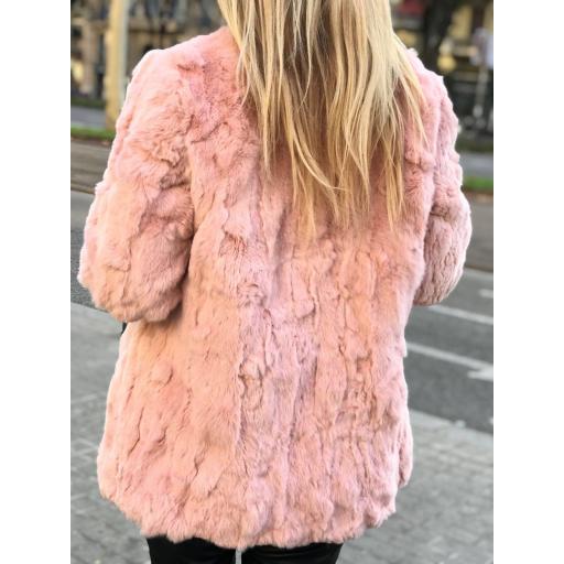 Abrigo Pelo Natural Manga Tres Cuartos (Ref. 1119) [1]