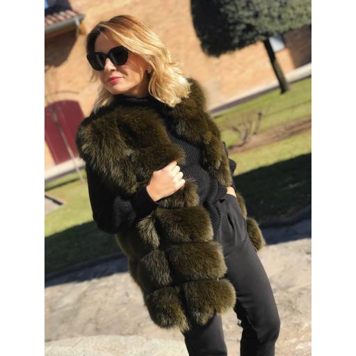 Chaleco Largo Pelo Natural  (Ref. 1066) [0]