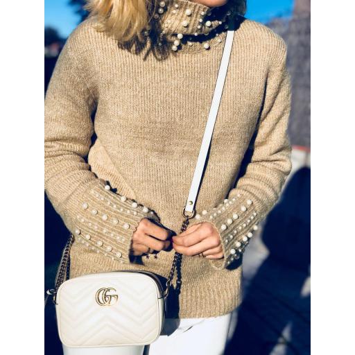 Jersey Jaspeado Perlitas Cuello y Mangas (Ref. 1142)