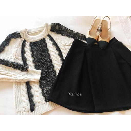 Falda Corta Plisada (Ref. 1083)