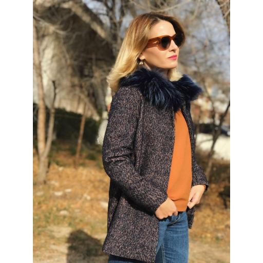 Jersey Camel Mangas con Volante y Encaje (Ref. 1073) [2]